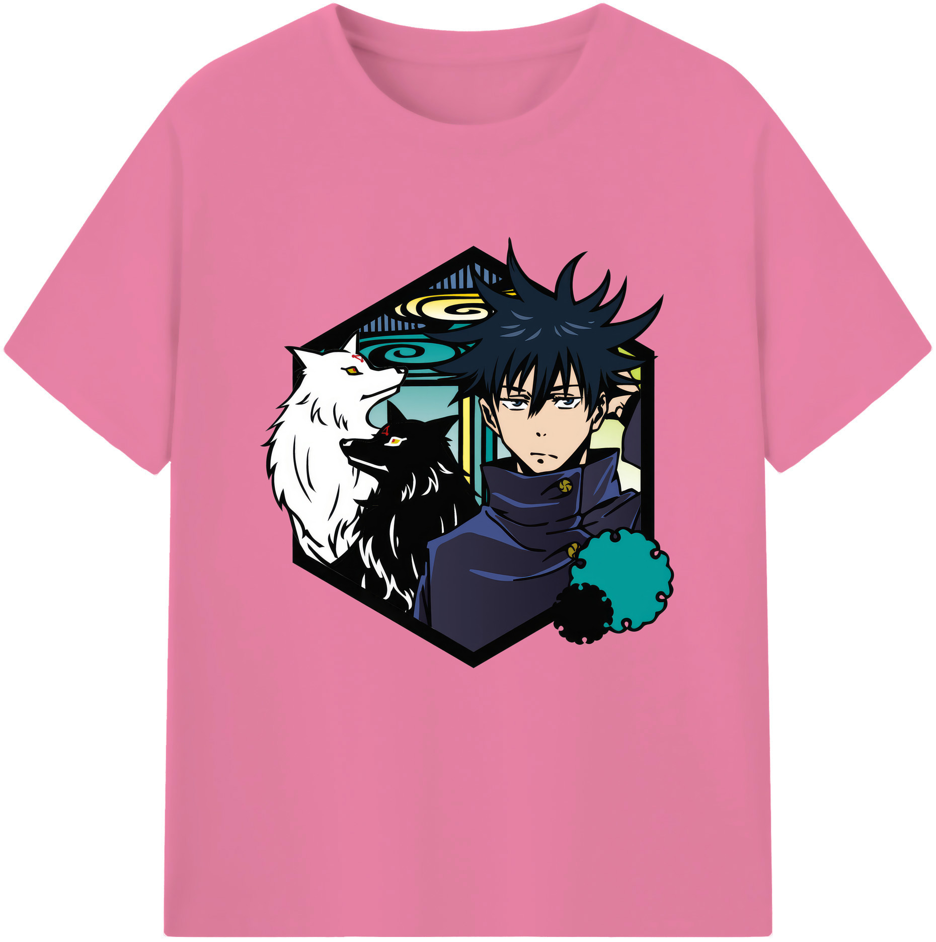 （画像用） 呪術廻戦 Jujutsu Kaisen 綿100％半袖Tシャツ（フロントプリント）